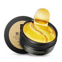 Gold and Seaweed Eye Mask Provides Long-lasting Hydration Locks in Moisture Nourishes and Softens The Skin Eliminating Puffiness