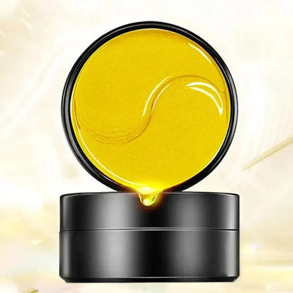 Gold and Seaweed Eye Mask Provides Long-lasting Hydration Locks in Moisture Nourishes and Softens The Skin Eliminating Puffiness